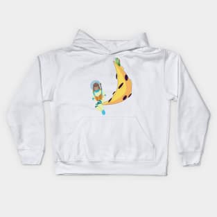 SPACIAL FROGY Kids Hoodie